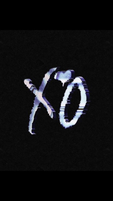 Dawn Fm Tattoos, Xo Logo Design, Weeknd Widgets, The Weeknd Xo Logo, Xo Weeknd, Xo Wallpaper, Xo Logo, Weeknd Merch, Xo The Weeknd