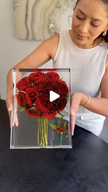 Cristina Menjivar | Wedding Flower Preservation on Instagram: "Let’s demold Kate’s wedding bouquet 🌹 
 
👰‍♀️ @itskatenorthrop 
 Featuring: Forever Beautiful | 12x9
 
#treasured #handmadeart #livethemoment #preservememories #eternalflowers #weddingbouquets" Wedding Flowers Preservation Ideas, Wedding Flower Preservation, Flower Preservation, How To Preserve Flowers, Wedding Flower, Wedding Bouquet, Handmade Art, Wedding Flowers, Diy Projects