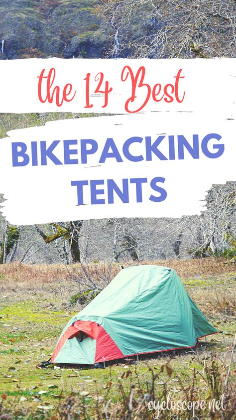 Bikepacking Tent, One Man Tent, Bike Packing Bags, Gravel Bike Packing, Bikepacking Bike Camping, Bikepacking Bike, Bike Touring Packing, One Person Tent, Four Season Tent