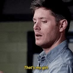 Dean Winchester Smirk Gif, Sammy Supernatural, Dean Supernatural, Dean Castiel, Benedict Sherlock, Supernatural Gifs, Supernatural Dean Winchester, Winchester Supernatural, Sam Dean