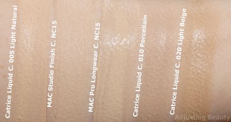 Review of Catrice Liquid Camouflage High Coverage Concealer 005 Light Natural. Catrice Concealer, Concealer Swatches, High Coverage Concealer, Light Foundation, Fair Complexion, Cool Skin Tone, Medium Skin Tone, Yellow Tones, Beauty Ideas