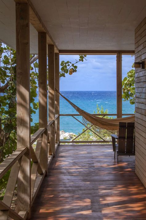 The Tropical Life: A Family Camp on Jamaica by Designer Sean Knibb Island Life House, Island House Tropical, Jamaica House, Barbed Wire Fence, Beach House Aesthetic, Small Beach Houses, Tropical Beach Houses, Island Beach House, Jamaica Beaches