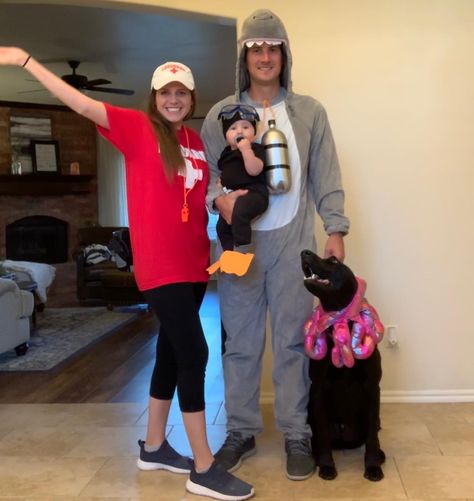 Family Scuba Costumes, Scuba Diving Family Costume, Ocean Theme Family Costume, Baby Scuba Diver Costume, Baby Shark Family Costume, Shark Family Costume, Scuba Costume, Octopus Halloween, Fisherman Costume