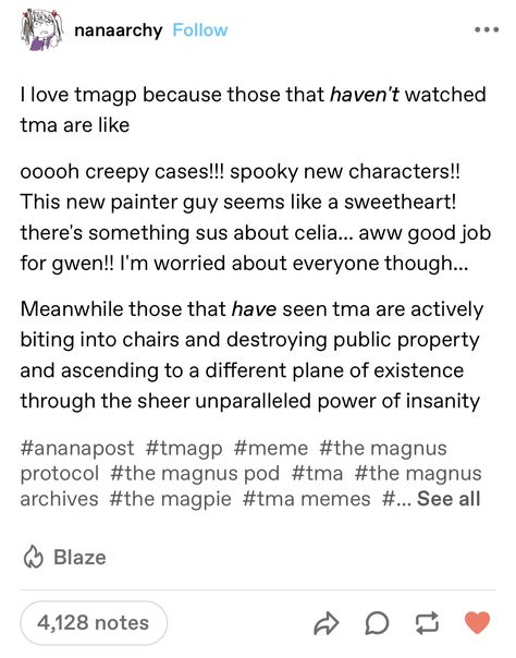 tmagp | the magnus protocol | @nanarchy on tumblr Mr Bonzo Magnus Protocol, Needles Tmagp, Magnus Protocol Fanart, The Magnus Protocol, Magnus Protocol, Magnus Institute, The Magnus Archives, Gods Not Dead, Welcome To Night Vale