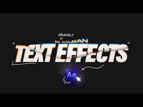 5 Clean Text Animations (After Effects Tutorial) - YouTube Animation Frames, Video Motion Graphics, Motion Effect, Motion Graphics Tutorial, Graphics Tutorial, Video Project, After Effects Tutorials, Video Motion, After Effect Tutorial