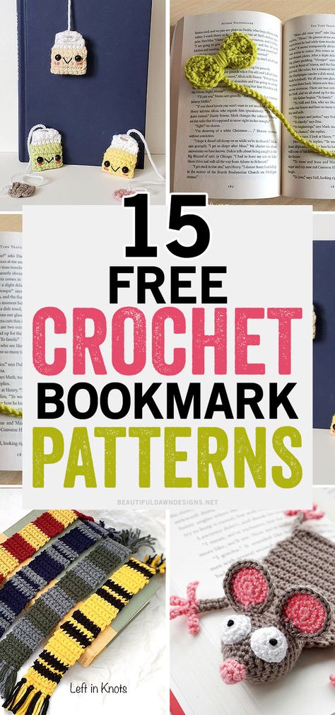 Crochet Bookmarks Free Patterns, Easy Crochet Bookmarks, Bookmark Crochet, Quick Crochet Projects, Crochet Bookmark Pattern, Crochet Bookmark, Cozy Crochet Patterns, Quick Crochet Patterns, Pola Amigurumi