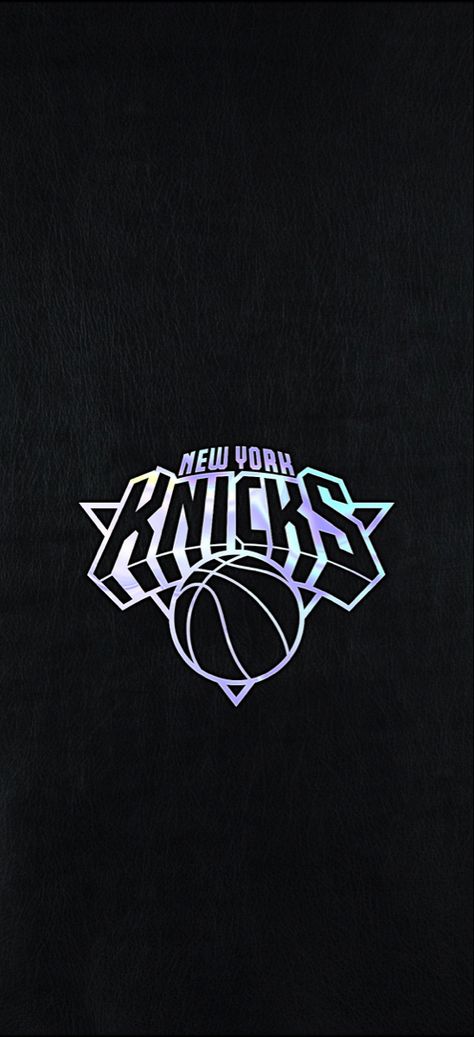 Nba Teams Wallpaper, Ny Knicks Wallpaper, New York Knicks Wallpaper, Nba Teams Logos, Knicks Wallpaper, Iridescent Wallpaper, Basketball Stats, Basketball Team Logo, Nba Logos