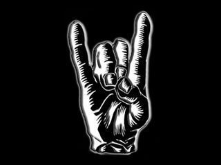 How to do the "Rock On" Sign Metal Horns, Hand Symbols, Space Battles, Music Do, Avenged Sevenfold, Heavy Metal Music, Heavy Metal Bands, Thrash Metal