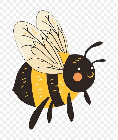 Bumblebee Illustration, Bee Png Aesthetic, Bee Images Clip Art, Bee Clipart Cute, Bumble Bee Scientific Illustration, Bee Illustration, Png Aesthetic, Png Text, Free Png