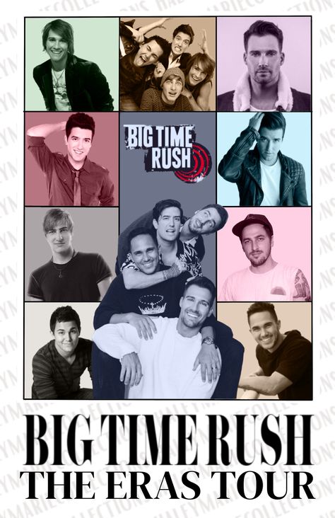 Big Time Rush Tv Show, Big Time Rush Tattoo, Big Time Rush Wallpaper, Rush Tattoo, Rush Poster, Anne Curtis, Logan Henderson, Big Time Rush, Music Posters