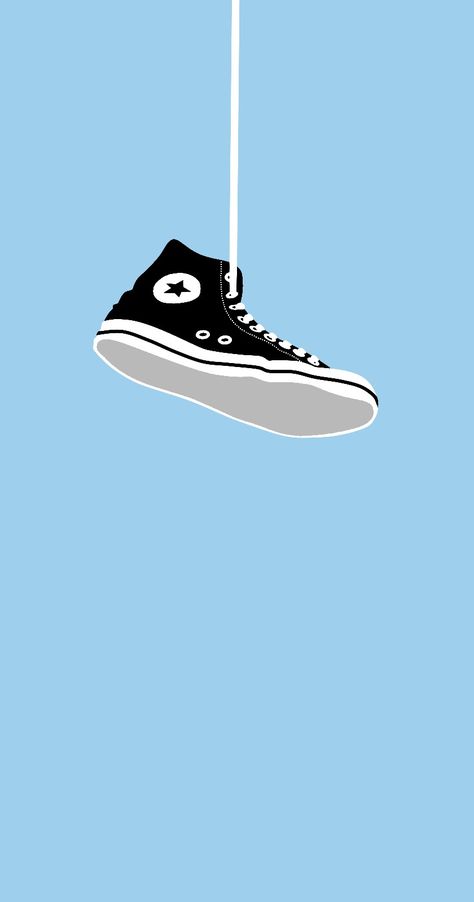 Converse Aesthetic Wallpaper, Converse Wallpaper, Mundane Life, Sneakers Sketch, Converse Aesthetic, Converse Logo, Shoes Wallpaper, Blue Converse, Iphone Wallpaper Hd Nature