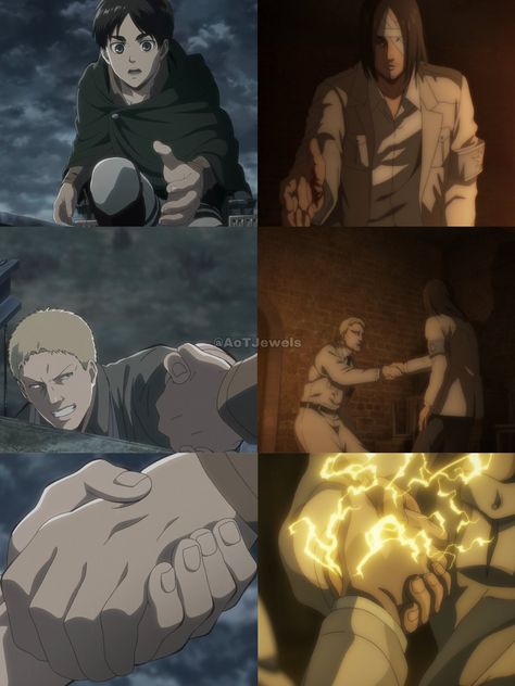 Eren And Reiner, Aot Matching Pfp, Eren Reiner, Eren X Reiner, Titans Aot, Aot Matching, Aot Eren Yeager, Annie X Armin, Aot Eren