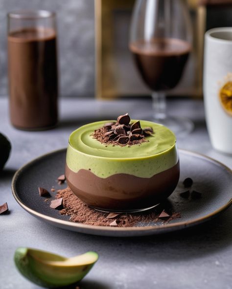 Guilt-Free Bliss: Avocado Chocolate Mousse Recipe Avocado Cacao Mousse, Avocado Mousse Recipe, Chocolate Avocado Mousse, Healthy Chocolate Mousse, Nutella Mousse, Avocado Mousse, Dark Chocolate Mousse, Avocado Chocolate Mousse, Avocado Chocolate