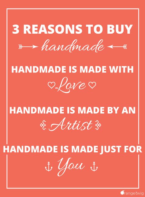 "When you buy something from a handmade seller, you’re buying more than just an object. You’re buying hundreds of hours of failures and experimentation. You are buying days, weeks, and months of frustration and moments of ‘pure joy’. You aren’t buying a thing, you’re buying a piece of heart, a part of soul, a moment of someone’s life. More importantly, you’re buying the artist more time to do something that they are passionate about"  We support HANDMADE! Handmade Business Quotes, Small Business Plan Ideas, Gastonia North Carolina, Sewing Quotes, Small Business Instagram, Handmade Quotes, Business Slogans, Small Business Quotes, General Quotes