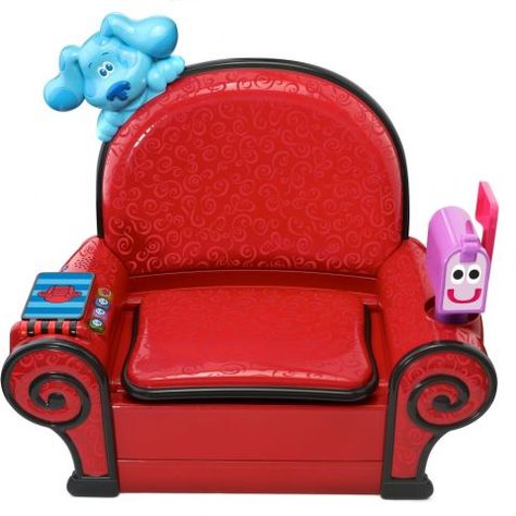 Blues Clues Thinking Chair, Leap Frog Toys, Blue Clues, Thinking Chair, Paw Patrol Movie, Red Tricycle, Blue's Clues And You, Secret House, Blue's Clues