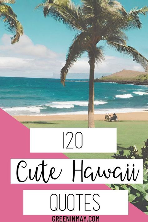 Hey beach lovers! Are you planning a trip to Hawaii and looking for the perfect caption to accompany your Instagram photos? Look no further than our list of 120 cute Hawaii quotes! From inspiring quotes about nature to funny one-liners about island life, we've got the perfect caption to showcase your love for the Aloha State. Island Life Quotes, Aloha Quotes, Hawaii Quotes, Quotes About Nature, Island Quotes, Best Captions, Love Quotes Romantic, Beach Selfie, Trip To Hawaii