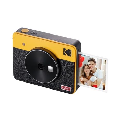 Polaroid Camera, Photo Printer, Instant Camera, Camera Photo, Printer, Yellow