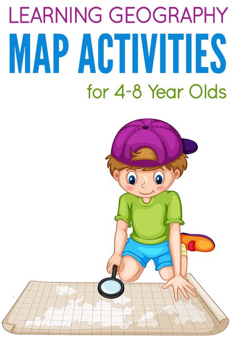 Mapping Activities For Kindergarten, Teaching Maps Kindergarten, Geography Kindergarten Activities, Geography For Kindergarten, Preschool Map Activity, Map Activities For First Grade, Preschool Maps Activities, Geography For Preschoolers, Map Activities For Kindergarten