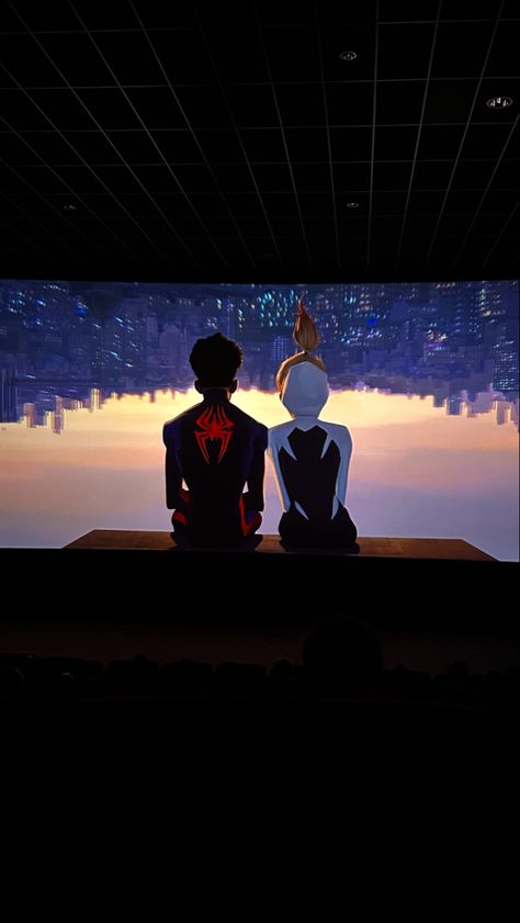 Spiderman :Across the Spiderverse   
#Miles morales 
#Gwen Stacy Miles And Gwen Clock Tower, Miles Morales And Gwen Stacy, Miles Morales And Gwen, Spiderman Across The Spiderverse, Man Background, Spiderman And Spider Gwen, Miles Morales Spiderman, Fb Profile, Gwen Stacy