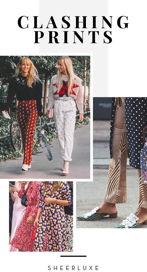 How To Wear: Clashing Prints | Spring Fashion Trends Print Clash Outfit, Clashing Prints, Transitional Dressing, Lifestyle Magazine, White Boots, Spring Fashion Trends, Simple Style, Get Dressed, Fashion Prints