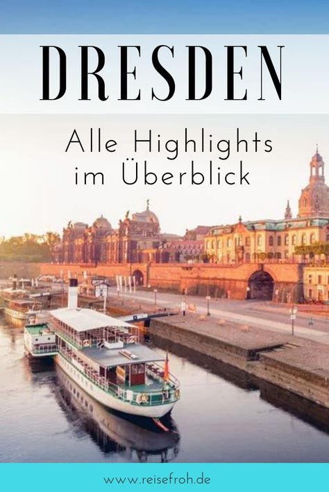 Willkommen in einer der schönsten Städte Deutschlands. Hier erfährst Du die wichtigsten Sehenswürdigkeiten von Dresden, schönsten Orte zum Entspannen, coolsten Locations am Abend & vieles mehr. Deutschland Urlaub I Deutschland Reisen I Dresden Sehenswürdigkeiten I Dresden Städtetrip I Dresden Tipps I Dresden Neustadt I Dresden Altstadt I Dresden Geheimtipp I Deutschland Kurztrip #reisefroh #dresden #deutschland #kurztrip Germany Vacation, Cities In Germany, Travel Germany, Backpacking Europe, Road Trip Hacks, Destination Voyage, Saxony, Cruise Tips, Most Beautiful Cities