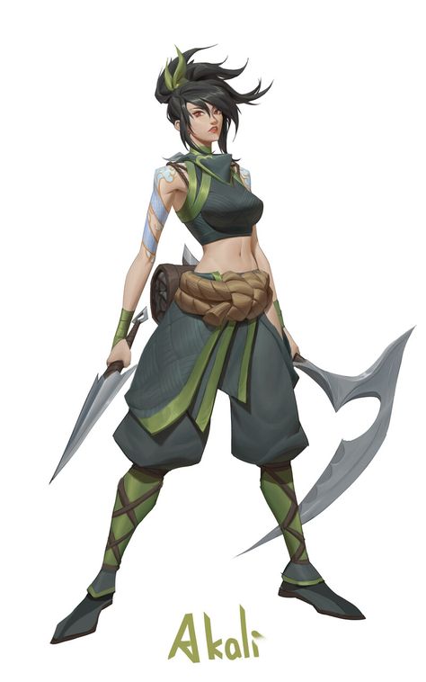 Akali Lol, Evelynn League Of Legends, Akali League Of Legends, Ninja Girl, League Of Legends Characters, Fantasy Art Landscapes, Comic Panels, Cartoon Character Design, Character Design References