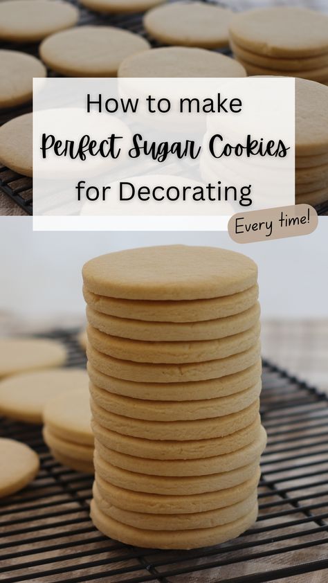 Homemade Sugar Cookies For Decorating, Celebrating Sweets Sugar Cookies, Moms Sugar Cookies, How To Make Cookies To Decorate, Sugar Cookie Decorating Recipe, Best Icing To Decorate Sugar Cookies, Easy Valentine Sugar Cookies, Decorating Cookies Recipes, Butter Cookies With Royal Icing