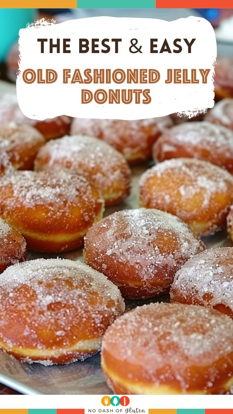 Easy Jelly Filled Donuts Recipe, Baked Filled Donuts Recipe, Homemade Jelly Filled Donuts Recipe, Homade Cake Donuts Recipe, Glazed Yeast Donut Recipe, Baked Jelly Filled Donuts Recipe, Homemade Cake Donuts Recipe Baked, Best Cake Donut Recipe, Gluten Free Jelly Donut Recipe