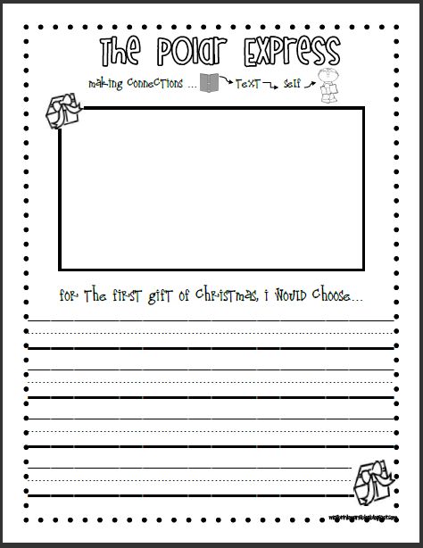 Polar Express Kindergarten, Polar Express Lesson Plans, Polar Express Writing, Polar Express Lessons, Polar Express Activities, Polar Express Tickets, Polar Express Theme, Polar Express Party, Christmas Writing