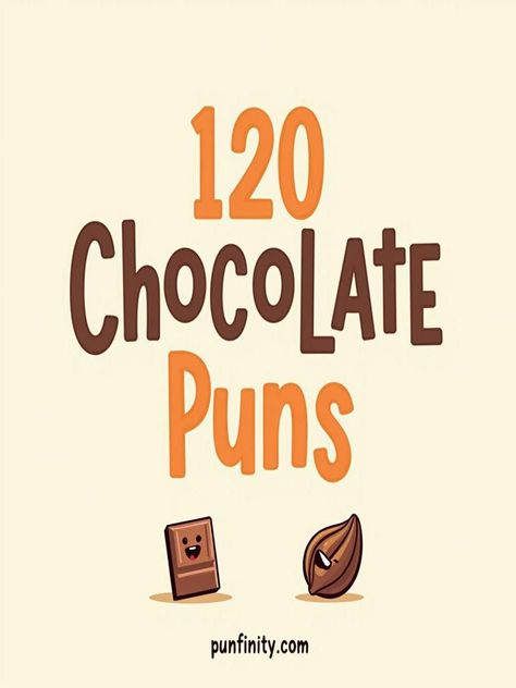 chocolate puns Chocolate Puns, Pun Names, Sweet Puns, Chocolate Quotes, Chocolate Humor, Christmas Puns, Chocolate World, Chocolate Delight, Sweet Escape