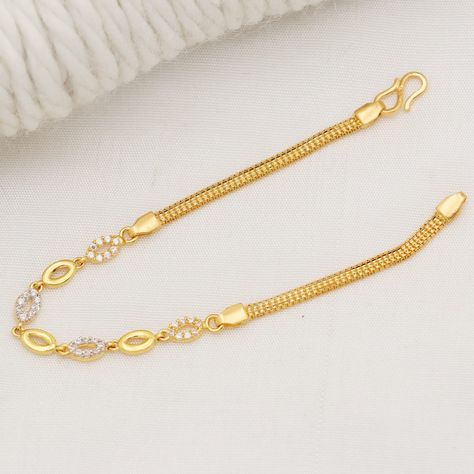 22k yellow gold chain bracelet handmade jewelry for women Pretty gift for women, Indian gold 22kt jewelry by SparklinggoldIndia on Etsy 4 Grams Gold Bracelet For Women, Gold Bracelets For Women Indian, 22k Gold Chain, 22k Gold Bracelet, Gold Chain Bracelet, Ancient Designs, Gold Armband, Gold Bracelet For Women, Bracelet Chain