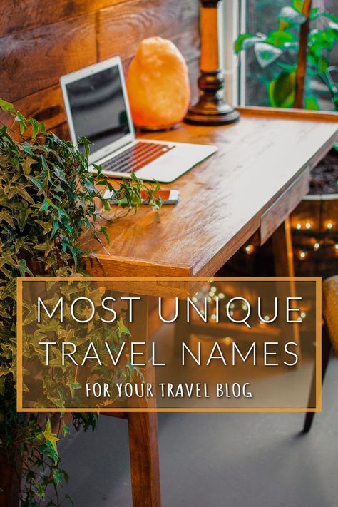 A list of the coolest travel names for blogs. Travel Blog Names, Blog Names Inspiration, Nickname Ideas, Blog Name Ideas, Catchy Names, Website Names, Name Inspiration, Blog Names, Funny Names