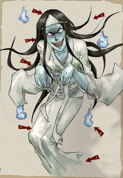 958-UF-Yurei-13pp400 Japanese Folklore, Phantom Power, Urban Legends, Korean Art, Weird Creatures, Japanese Artists, Metropolis, Halloween Ghosts, Spooky Season