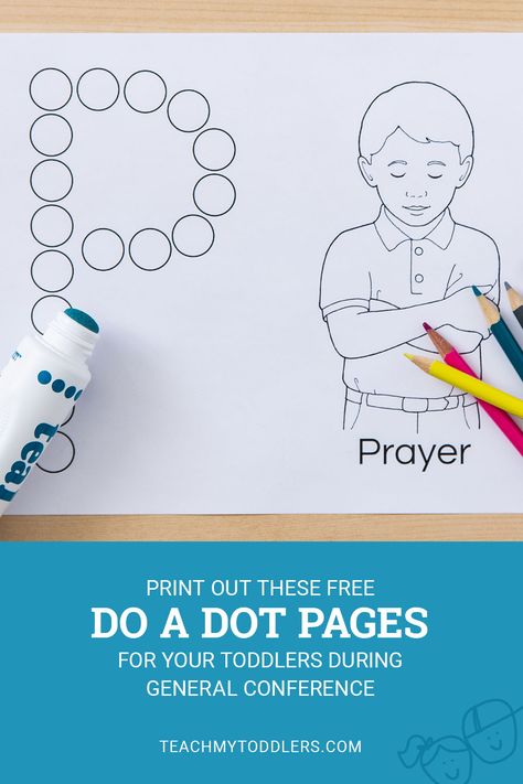 Print out these free do a dot pages for your toddlers during General Conference!  #toddleractivities #generalconference #ldskidsgames #doadotmarkers #ldsgames #teachmytoddlers #lds #ldsgeneralconference General Conference Activities For Kids Toddlers, Free General Conference Coloring Pages, General Conference For Toddlers, Free General Conference Printables, Lds Conference Activities, General Conference Activities For Kids, Lds General Conference Activities, General Conference Packets, Conference Activities