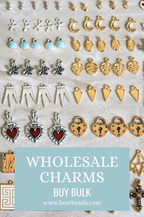 charms for jewelry designers Charms For Necklaces, Creative Elements, Charms For Bracelets, Charms For Jewelry Making, Metal Charms, Jewelry Charms, Metal Charm, Bead Designs, Wholesale Jewelry