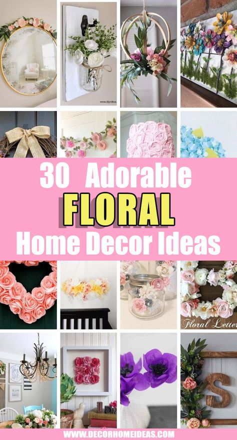 Fake Flowers Decor, Paper Projects Diy, Diy Floral Decor, Floral Home Decor, Paper Flower Decor, Diy Roses, Flower Arrangements Diy, Rose Decor, Floral Craft