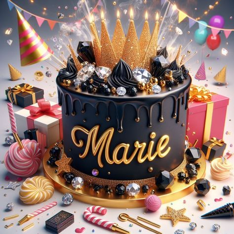 Happy Birthday Marie Maria Birthday Cake, Happy Birthday Maria, Happy Birthday Ma, Blessed Wednesday, Puerto Rico Art, Birthday Vintage, Celebrate Life, Happy Birthday Greetings, Let's Celebrate