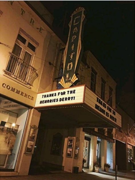 The streets of Port hope have transformed into Derry Maine. Credit for photo belonging to Lloyd Pagett Derry Maine Aesthetic, Summer Slasher, Maine Aesthetic, Slasher Summer, Derry Maine, Richie Tozier, Twisted Fate, You'll Float Too, Its 2017