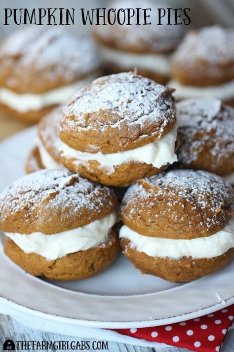 Pumpkin Gobs, Pies With Cream Cheese, Pumpkin Gingerbread, Whoopie Pie Recipe, Pumpkin Whoopie Pies, Whoopie Pie, Whoopie Pies, With Cream Cheese Frosting, Best Pumpkin