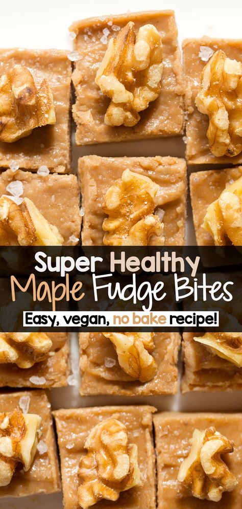 Easy Healthy Snack Maple Fudge Bites Recipe Old Fashioned Maple Fudge Recipe, Maple Fudge Recipe, Maple Fudge Recipes, Fudge Bites, Freezer Fudge, Healthy Fudge, Maple Fudge, Easy Healthy Snack, Chocolate Covered Katie