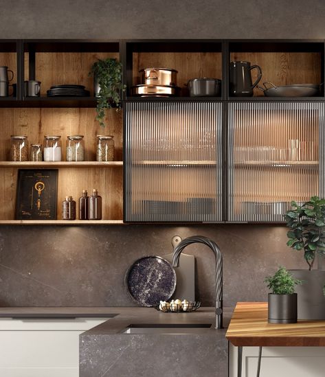 Structured | Luxury Kitchen Designs From Life Kitchens Industrial Kitchens, Industrial Kitchen Design, Your Day, Glazed Doors, Industrial Style Kitchen, Traditional Kitchen Design, Kitchen Design Plans, Deco Originale, Industrial Kitchen