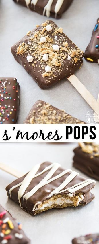 Smores Pops, Ideas For Camping, Smore Recipes, Dipped In Chocolate, Marshmallow Pops, Dessert Dips, Grill Set, S'mores, Camping Party