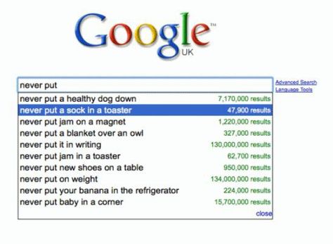 29 Bizarre Google Autofills - Gallery Weird Google Searches, Google Meme, Google Funny, Funny Google Searches, Funny Test Answers, Crazy Jokes, Google Search Results, Getting Drunk, A Table