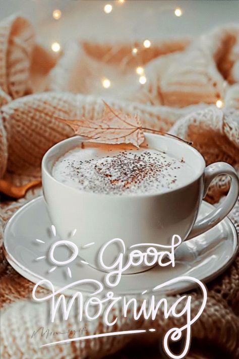 Good Morning Gifs Funny Coffee, Good Morning Coffee Gif Beautiful, Good Morning Winter Coffee, Gif Good Morning, Great Day Quotes, Cute Good Morning Gif, Good Morning Gift, Coffee Quotes Morning, Good Morning Winter