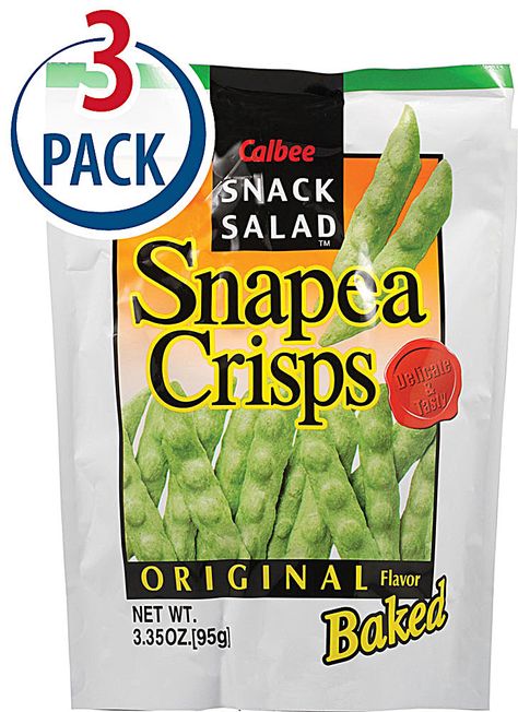 Calbee Snack Salad™ Baked Snapea Crisps Original. I love these things! Great snack with protien and little calories! Healthy and wallet friendly! 3 bags for only $2.99. At walmart they are $2 per bag! Harvest Snaps, Classroom Snacks, Snacks Chips, Source Of Fiber, Healthy Protein Meals, Good Source Of Fiber, Crunchy Snack, Vegan Products, Healthy Food Motivation