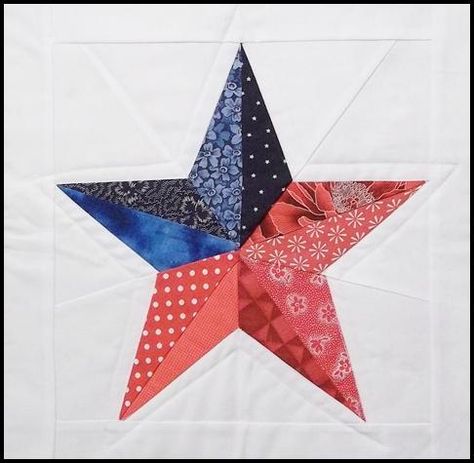 Texas Star Quilt, Americana Room, Texas Quilts, Quilt Measurements, Quilting Stars, Americana Quilts, Lone Star Quilt Pattern, 5 Pointed Star, Texas Quilt