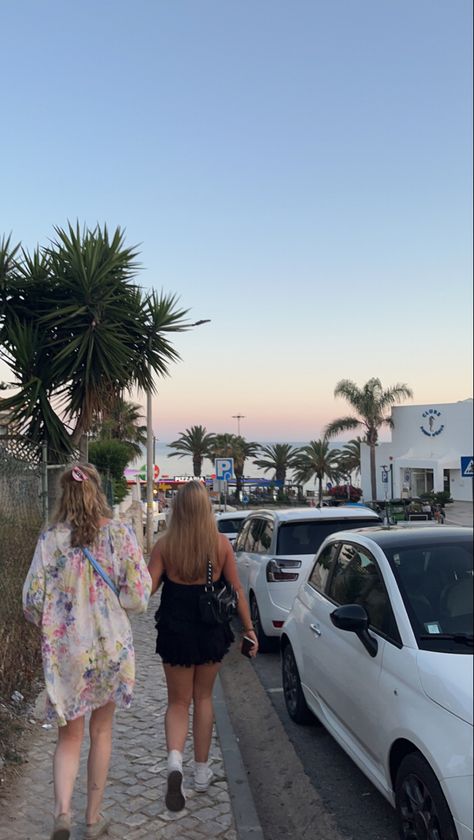 Albufeira Portugal Aesthetic, Albufeira Outfits, Portugal Summer Aesthetic, Albufeira Aesthetic, Your Gonna Go Far, Aesthetic Summer Friends, Portuguese Summer, June Goals, Summer In Portugal