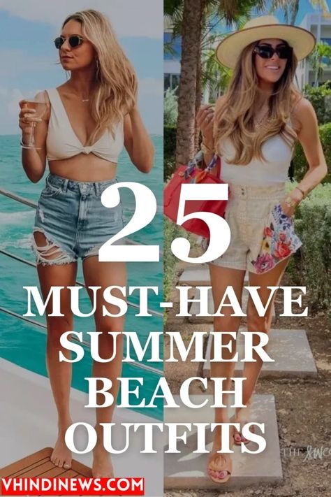 25 Best Summer Beach Outfits: Stylish and Breezy Looks for the Shore 56 Beach Trendy Outfits, Bachelorette Party Beach Outfit, Women’s Beach Style, Beach Bbq Outfit, Best Beach Outfits For Women, Summer 2024 Beach Outfits, Outfits For The Beach For Women, Cute Beach Vacation Outfits, Summer Vacation Outfit Inspo 2024