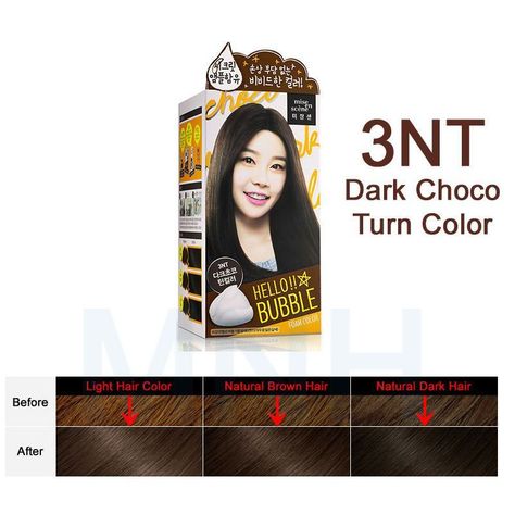 dark choco Foam Hair Dye, Natural Dark Hair, Bubble Hair, Natural Brown Hair, Bubble Foam, Bubble Lights, Light Hair Color, Hair Coloring, Light Hair