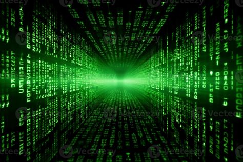 Matrix binary code background. AI generative Computer Coding Wallpaper, Matrix Wallpaper Desktop, Coding Aesthetic Wallpaper, Binary Code Wallpaper, The Matrix Art, Coding Background, Matrix Wallpaper, Matrix Aesthetic, Matrix Background